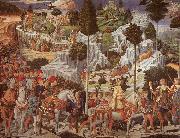 Benozzo Gozzoli Procession of the Magus Gaspar Sweden oil painting reproduction